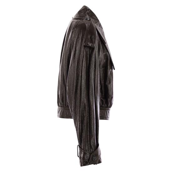 25FW 스포트막스 BETA 베타 에코 레더 자켓 2522086063600 DARK BROWN - SPORTMAX