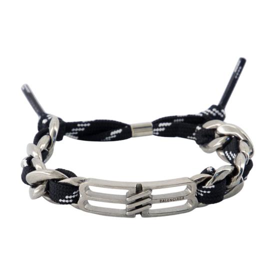 25FW 발렌시아가 팔찌 836434 TZBPI 1766 black