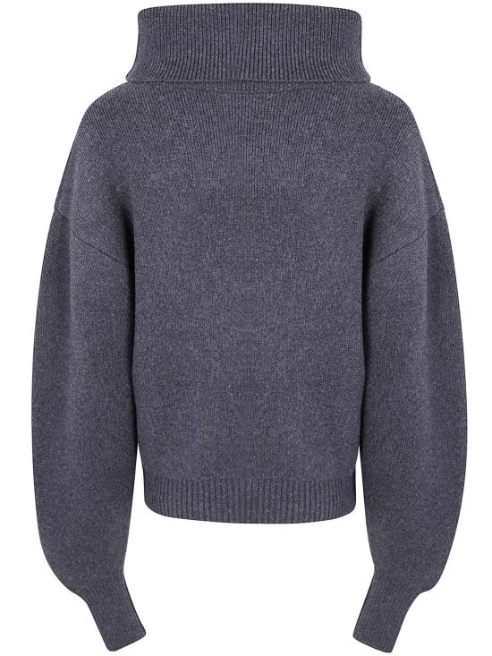 25FW 자크뮈스 터틀넥 25HSWW00624 AK00278 970 DARK GREY - JACQUEMUS