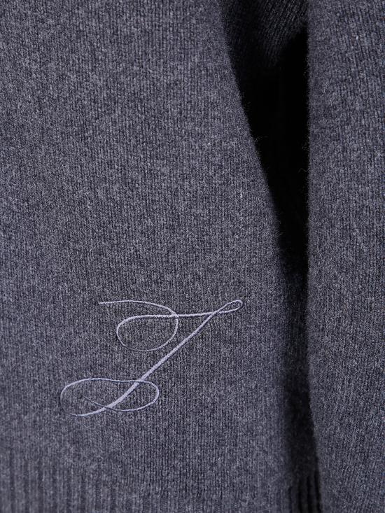 25FW 자크뮈스 터틀넥 25HSWW00624 AK00278 970 DARK GREY - JACQUEMUS