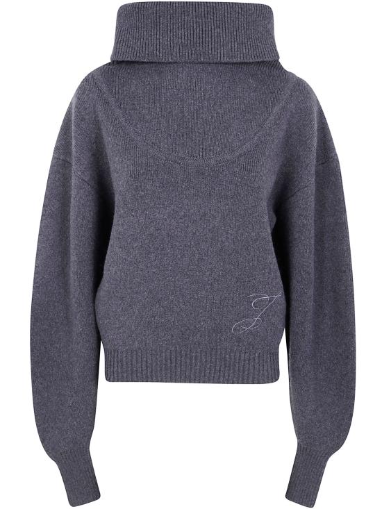 25FW 자크뮈스 터틀넥 25HSWW00624 AK00278 970 DARK GREY
