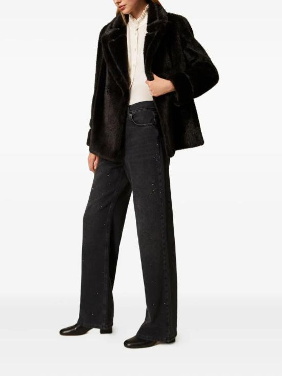 25FW 트윈셋 데님 팬츠 252TT2271 01103 BLACK DENIM - TWINSET