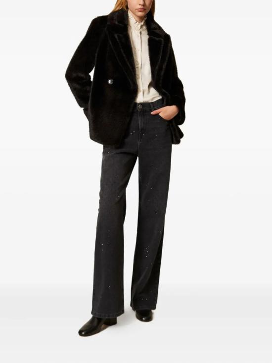 25FW 트윈셋 데님 팬츠 252TT2271 01103 BLACK DENIM - TWINSET