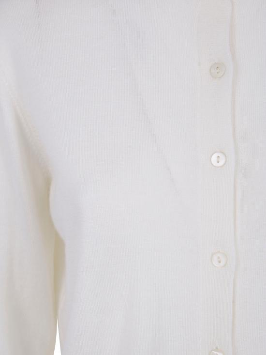 25FW 로쏘퓨로 가디건 RI8387C 101 WHITE - ROSSO PURO