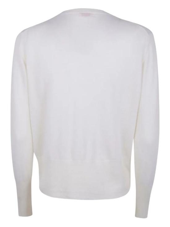 25FW 로쏘퓨로 가디건 RI8387C 101 WHITE - ROSSO PURO