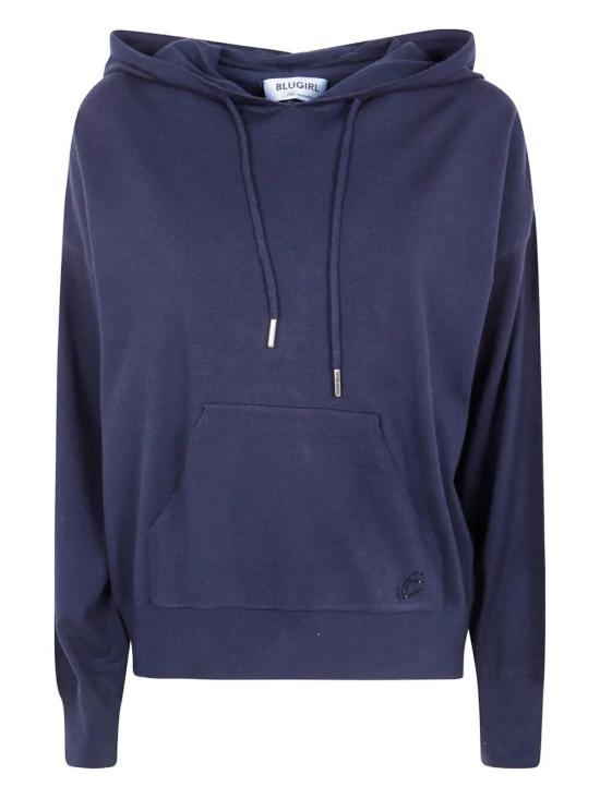 25FW 블루걸 긴팔 티셔츠 RF5224MA41R 93812 DEEP NIGHT - BLUGIRL