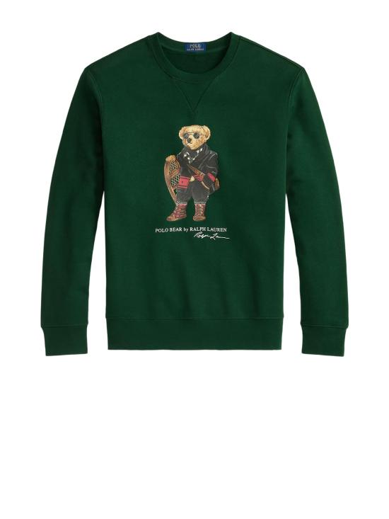 25FW 폴로 랄프로렌 긴팔 티셔츠 710 981794 001 MOSS AGATE HOLIDAY BEAR