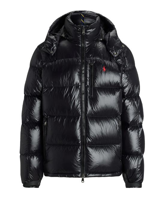 25FW 폴로 랄프로렌 고햄 글로시 다운 자켓 710 968281 001 POLO BLACK GLOSSY