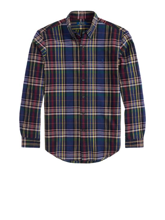 25FW 폴로 랄프로렌 셔츠 710 P00524 001 NAVY WINE MULTI