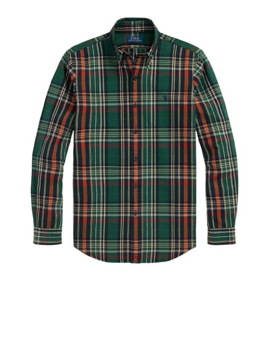 25FW 폴로 랄프로렌 긴팔 셔츠 710 P00524 002 PINE WINE MULTI