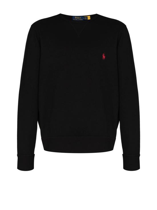 25FW 폴로 랄프로렌 포니 로고 자수 맨투맨 710 766772 001 Polo black