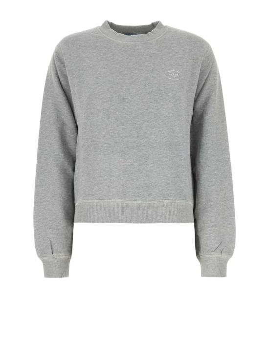 25FW 프라다 스웨터 135726 S IMO 173JF0684 Grey