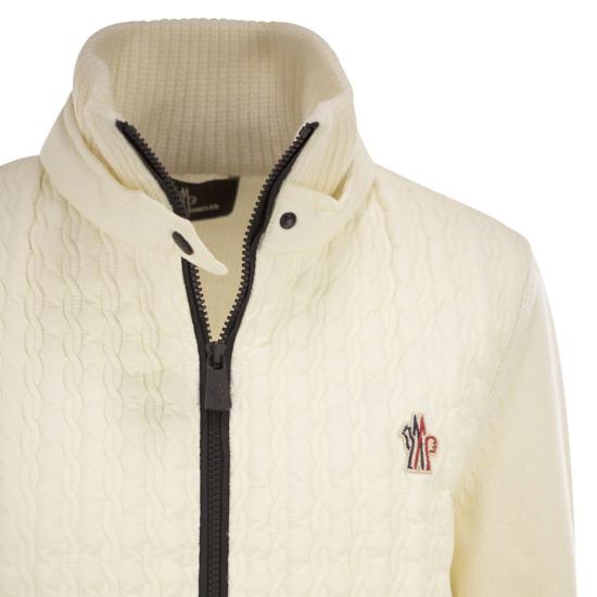 25FW 몽클레어 가디건 K20989B00014 NATURAL - MONCLER