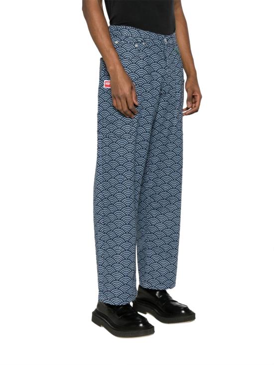  겐조 데님 팬츠 PANTALONCARGOMONKEYFIT BLUE - KENZO