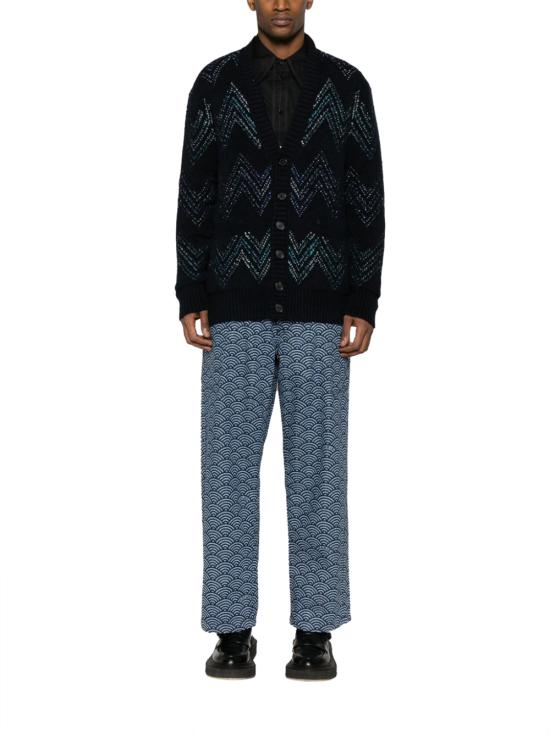  겐조 데님 팬츠 PANTALONCARGOMONKEYFIT BLUE - KENZO