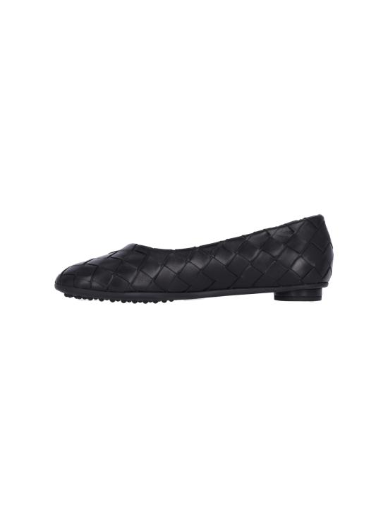  보테가베네타 플랫 슈즈 806850 V2ED0 1000 Black - BOTTEGA VENETA