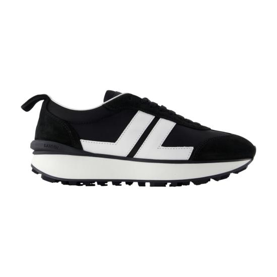 25FW 랑방 스니커즈 FU SKBUMP NYLO H25 1000 BLACK