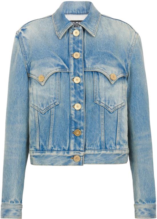  발망 코트 CF1TC130DE046FF BLUE