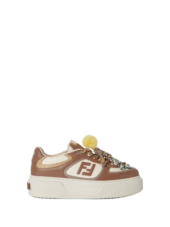 25FW 펜디 스니커즈 8E8721 AY9NF1TO6 CACAO CONNECT CACAO