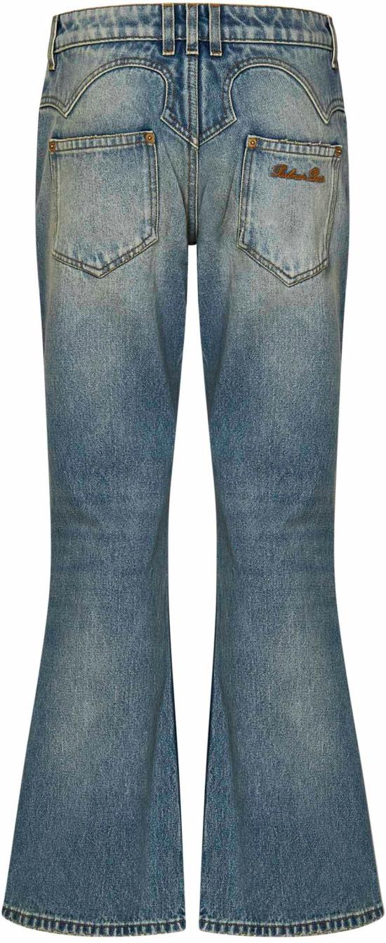  발망 데님 팬츠 CF1MJ120DE046FF BLUE - BALMAIN