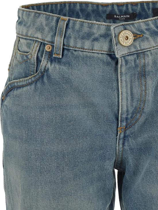  발망 데님 팬츠 CF1MJ120DE046FF BLUE - BALMAIN