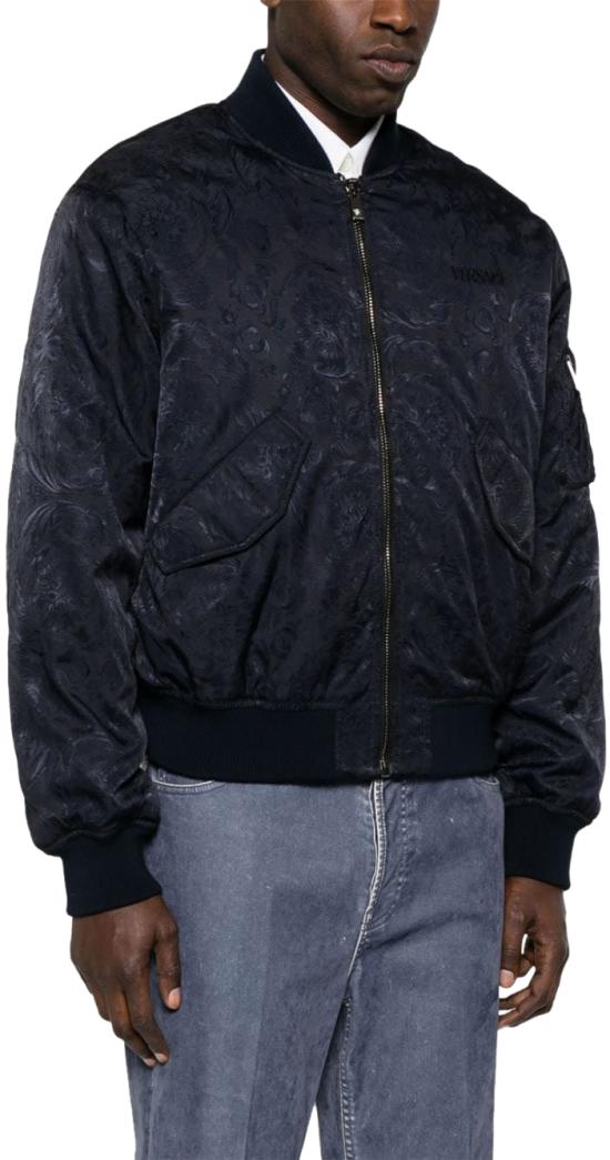  베르사체 코트 10139291A098261UI20 BLUE - VERSACE