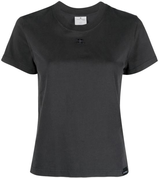 25SS 쿠레쥬 반팔 티셔츠 423JTS006JS01099071 GREY