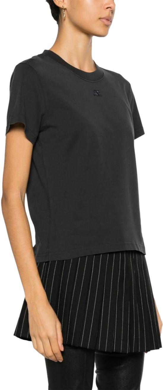 25SS 쿠레쥬 반팔 티셔츠 423JTS006JS01099071 GREY - COURREGES