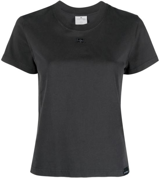 25SS 쿠레쥬 반팔 티셔츠 423JTS006JS01099071 GREY - COURREGES