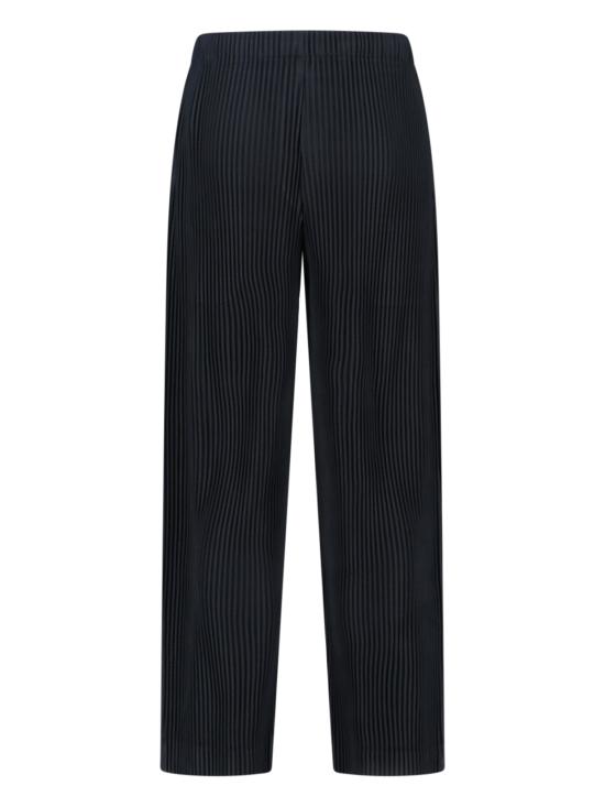 25FW 옴므 플리세 이세이 미야케 스트레이트 팬츠 HP58JF094 15 Black - HOMME PLISSE' ISSEY MIYAKE