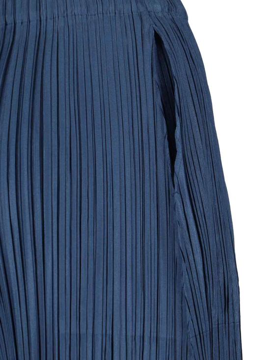 25FW 플리츠플리즈 스트레이트 팬츠 PP58JF283 75 Blue - PLEATS PLEASE