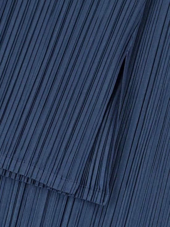 25FW 플리츠플리즈 스트레이트 팬츠 PP58JF283 75 Blue - PLEATS PLEASE