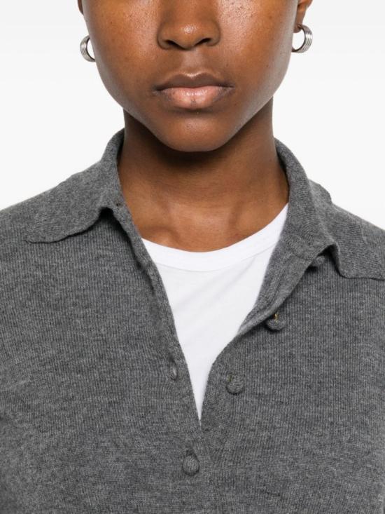 25FW 알파스튜디오 폴로 티셔츠 AD 4152B Grey - ALPHA STUDIO