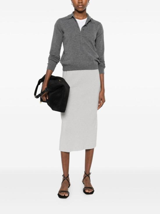 25FW 알파스튜디오 폴로 티셔츠 AD 4152B Grey - ALPHA STUDIO