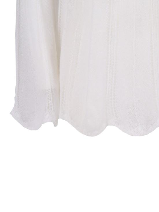 25FW 포르테포르테 14446 my knit White - FORTE FORTE