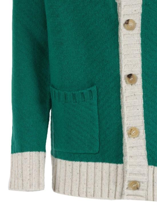 25FW 발렌타인 가디건 B2K207 5W068 Green - BALLANTYNE