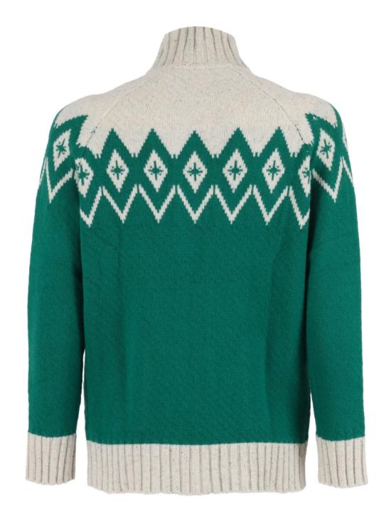 25FW 발렌타인 가디건 B2K207 5W068 Green - BALLANTYNE