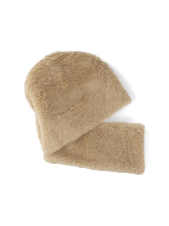 25FW 아워레가시 비니 A4258WDDUSTY NATURAL CURLY WOOL Neutrals - OUR LEGACY