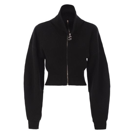 25FW 스포트막스 스웨터 2522346012600 BLACK