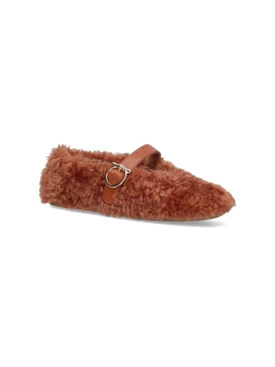 25FW 살바토레 페라가모 플랫 슈즈 787504003 Brown - SALVATORE FERRAGAMO