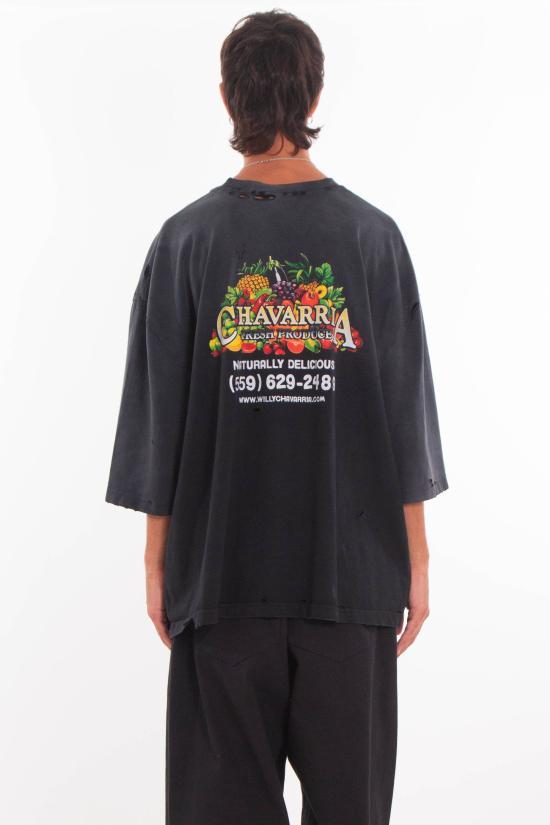 25FW 윌리 차바리아 탑 WCJSY0126 001 Black - WILLY CHAVARRIA