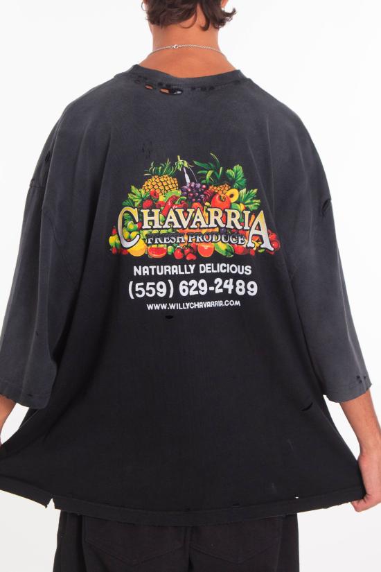 25FW 윌리 차바리아 탑 WCJSY0126 001 Black - WILLY CHAVARRIA