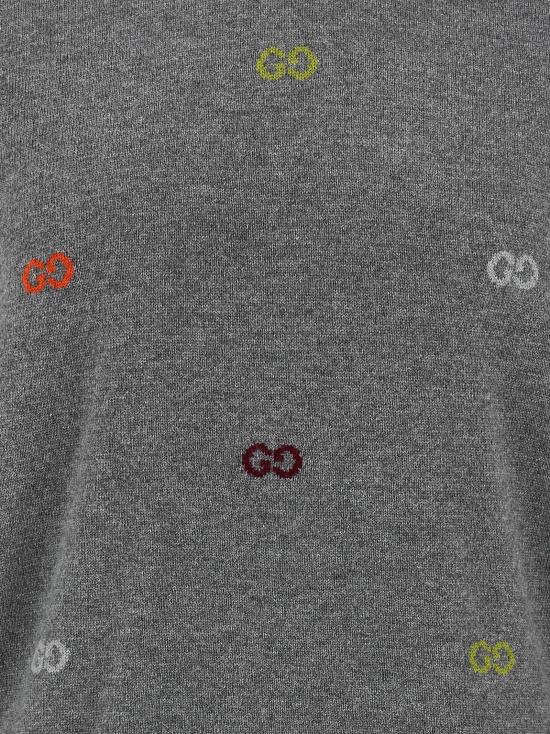 25FW 구찌 자수 로고 스웨터   833668XKEYH1015 - GUCCI