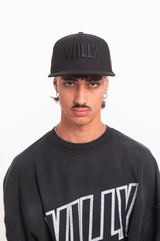 25FW 윌리 차바리아 볼캡 WCASC0038 001 Black