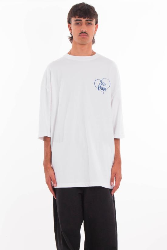 25FW 윌리 차바리아 반팔 티셔츠 WCJSY0124 000 White