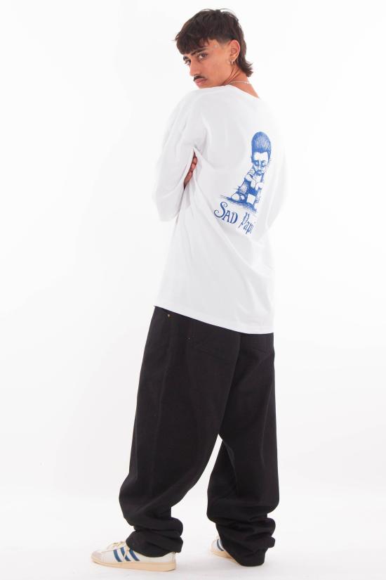 25FW 윌리 차바리아 반팔 티셔츠 WCJSY0124 000 White - WILLY CHAVARRIA