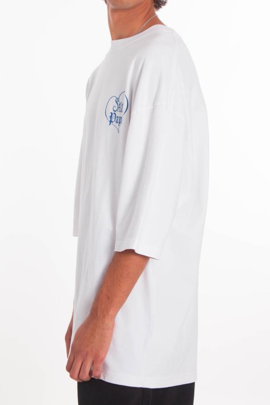 25FW 윌리 차바리아 반팔 티셔츠 WCJSY0124 000 White - WILLY CHAVARRIA