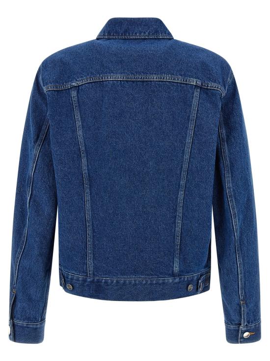 25FW 구찌 콘트라스트 스티치 데님 재킷 832476XDDCX4447 - GUCCI