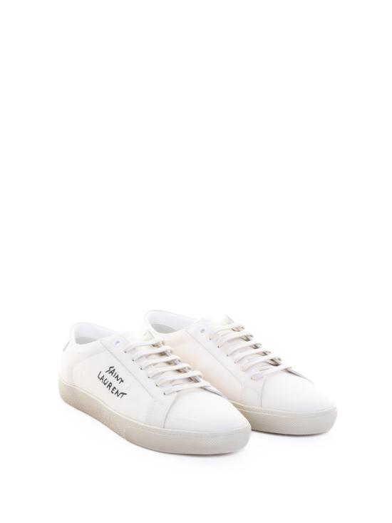 25FW 생로랑 SL 06 로우 스니커즈 610648 GUP109113 Cream - SAINT LAURENT