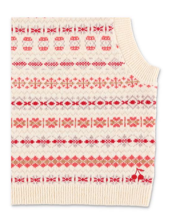 25FW [키즈] 봉쁘앙 베스트 W05GJUK00027 905 Beige - BONPOINT